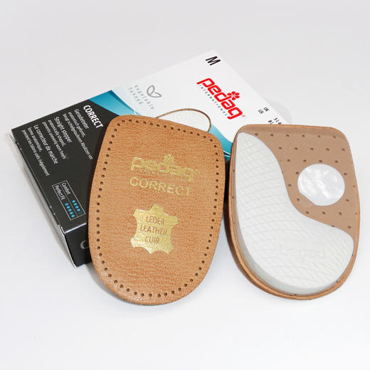 德国pedag进口XO型腿后跟牛皮革垫后半垫129 商品图5