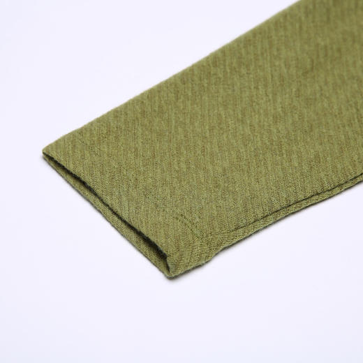 爱特爱秋冬专柜大气简约高腰修身蝙蝠长袖毛呢连衣裙5007757 商品图4