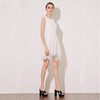 VIMAGE纬漫纪夏季新款女装雪纺高腰拼接褶皱无袖连衣裙A字裙V507075 商品缩略图2