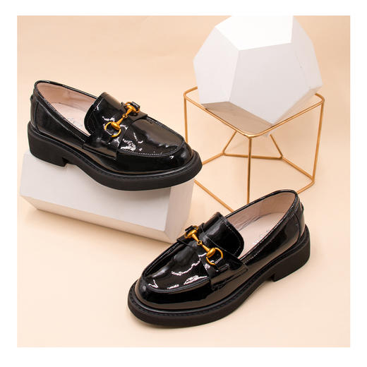 品牌定制 | safiya索菲娅2020年春季学院风乐福鞋SF01111261/2/3 商品图0