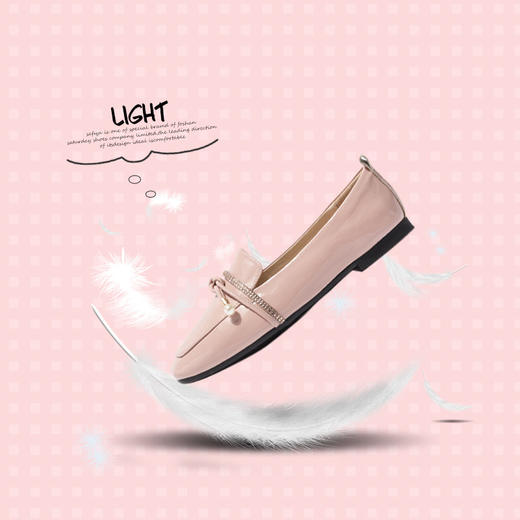 Safiya/索菲娅珍珠绑带扣饰甜美乐福鞋2020热销单鞋女SF01111020 商品图5