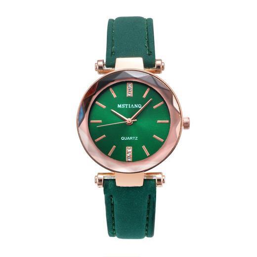 手表女学生时尚饰品学院风ins气质皮带石英女表 商品图4