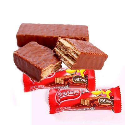 雀巢巧克力味夹心威化640g盒