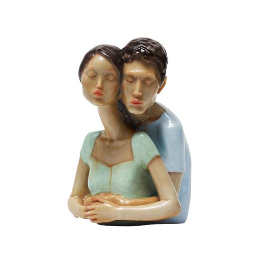 稀奇艺术向京《因为爱情》Mini版雕塑桌面摆件创意情人节礼物 商品图0