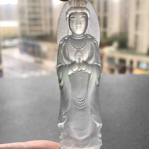 高冰种翡翠合掌观音 商品图8