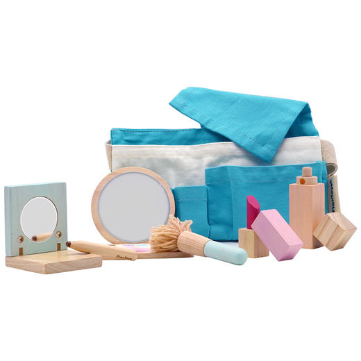 【PlanToys】进口PlanToys过家家仿真梳妆包化妆套装口红女童宝宝女孩玩具 商品图3