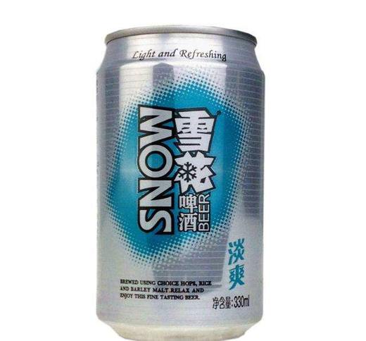 330ml雪花淡爽啤酒8