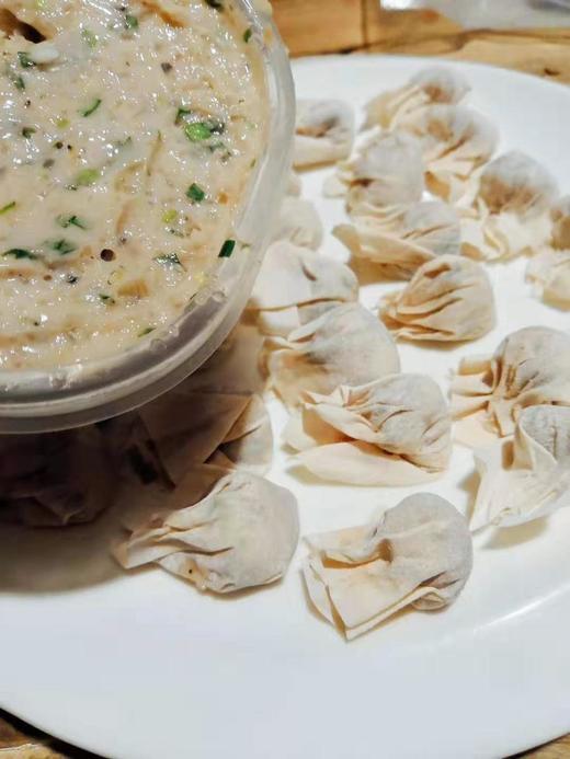 江南灶侯新庆师傅监制的江阴刀鱼馄饨 顺丰发货 含馄饨皮 商品图4