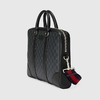 【一】GUCCI 古驰 男士 GG Supreme帆布 公文包 黑色 474135 K5RLN 1095 商品缩略图0