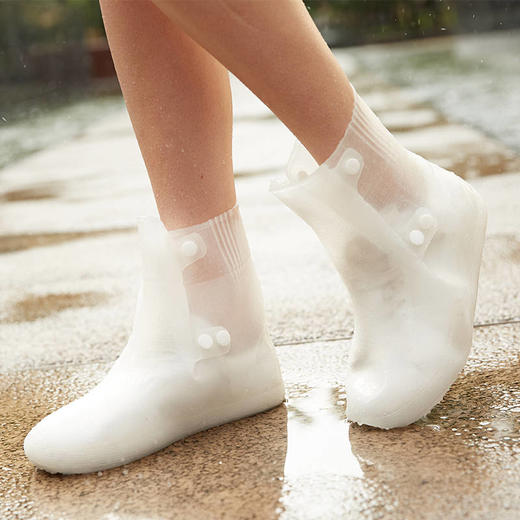 防雨鞋套加厚耐磨底 | 防水鞋套男女防雨防滑硅胶雨鞋. 商品图9