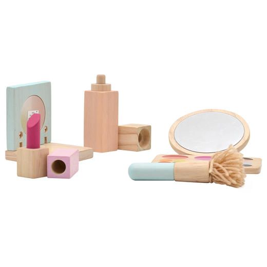 【PlanToys】进口PlanToys过家家仿真梳妆包化妆套装口红女童宝宝女孩玩具 商品图1
