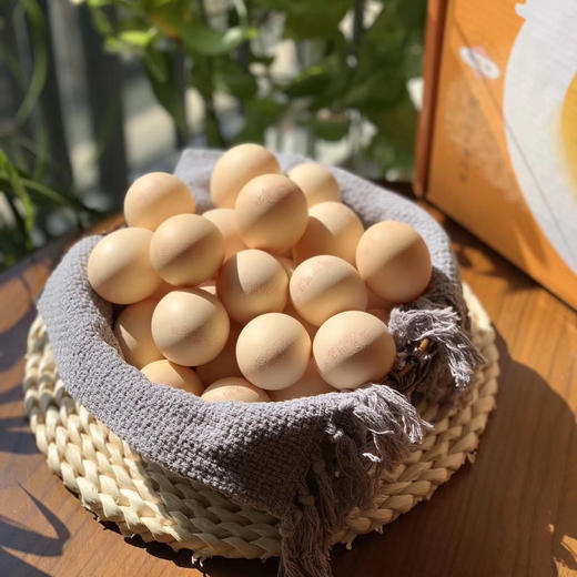 可生食精品 鲜鸡蛋 礼盒装 30枚（单个约45～52g) 商品图7