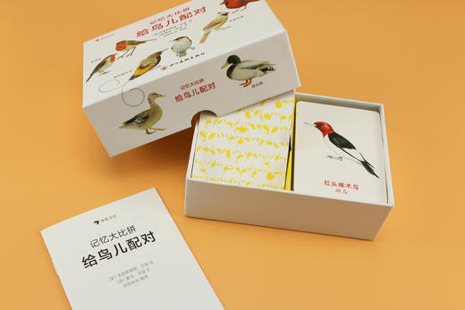 记忆da比拼：给鸟儿配对（鸟类科普游戏卡片，轻松锻炼专注力和观察力） 商品图1