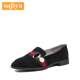 商场同款 | Safiya/索菲娅春秋优雅扣饰低跟舒适单鞋女SF83111304