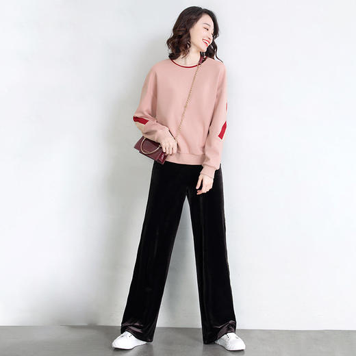 XMH-Z0C1154BJ新款宽松风套头衫 商品图2