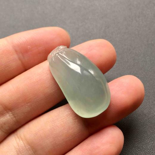 高冰种晴水厚庄翡翠福瓜 商品图6
