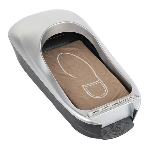 【不脱鞋，轻松入室】室内鞋膜机家用全自动一次性踩脚办公室商用扶手款机器智能鞋套机 商品图4