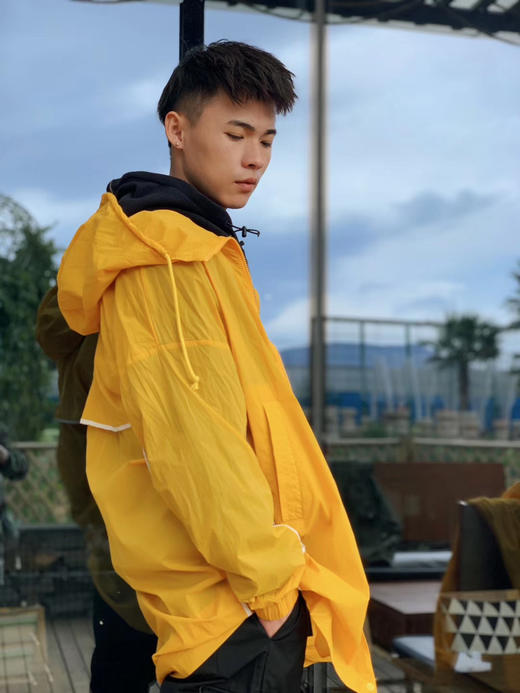 DEC P91907555 长款纯色防晒风衣 商品图2