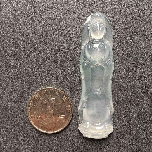 高冰种翡翠合掌观音 商品图5