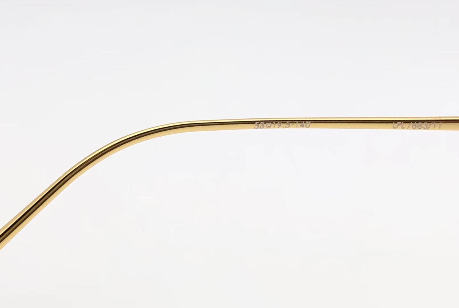 原单正品进口钛合金18k镀金猫眼设计超轻光学镜架眼镜少量