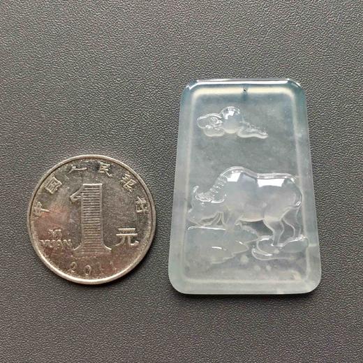 冰种翡翠牛牌牛气冲天 商品图3