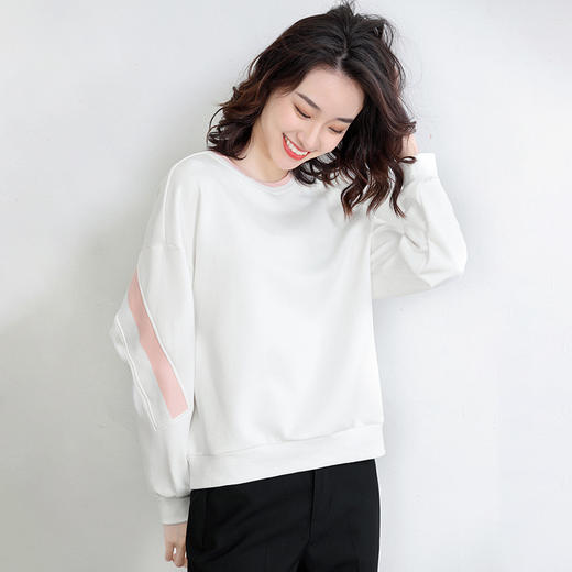 XMH-Z0C1154BJ新款宽松风套头衫 商品图3