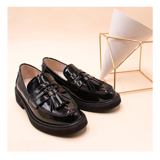 品牌定制 | safiya索菲娅2020年春季学院风乐福鞋SF01111261/2/3 商品图2