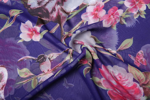 -【伯妮斯茵】162S139--紫色连衣裙--《花园的石阶》--《生命之美-梵高的花园》 商品图5