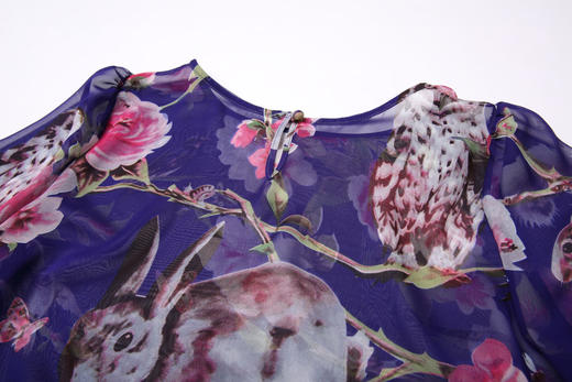 -【伯妮斯茵】162S139--紫色连衣裙--《花园的石阶》--《生命之美-梵高的花园》 商品图4