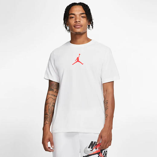 NIKE耐克短袖男装运动上衣AJT恤健身半袖BQ6741-101 商品图0