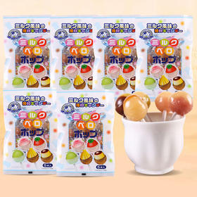 日本秋山什锦水果棒棒糖50g