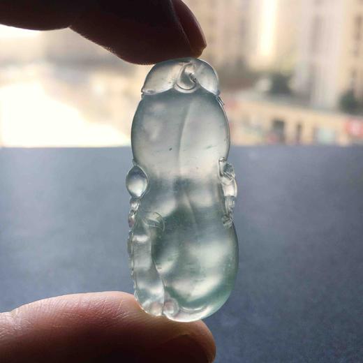 玻璃种翡翠人参福禄寿 商品图9