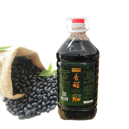 村乡志富香醋 4.5L桶装醋调味品 商品图3