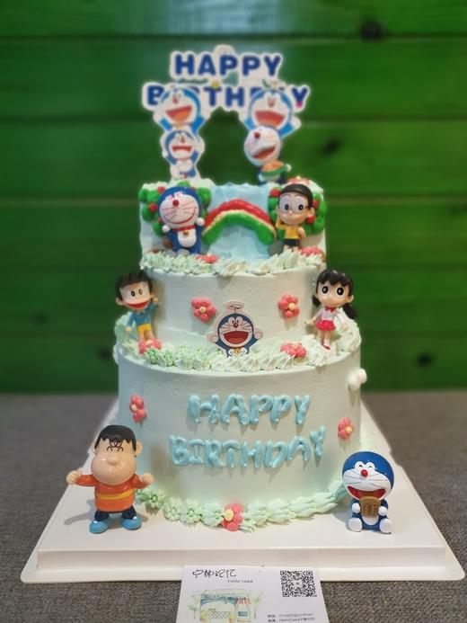 双层梯形 哆啦A梦下单前请仔细阅读商品详情   如需增加或者修改文字 请下单备注 商品图1