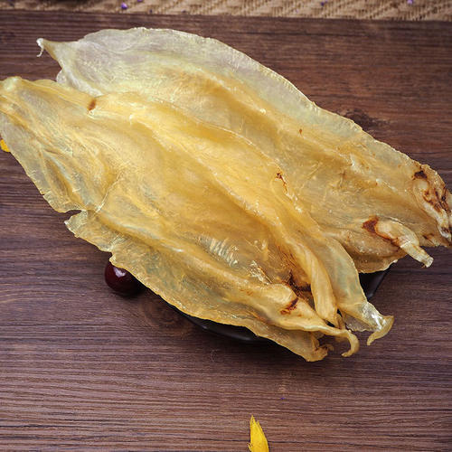 港岛姑娘 大口赤嘴鳘鱼胶花胶鳘鱼胶干货阳光晒制户外风干高蛋白胶质十足 半斤6-7个 商品图2