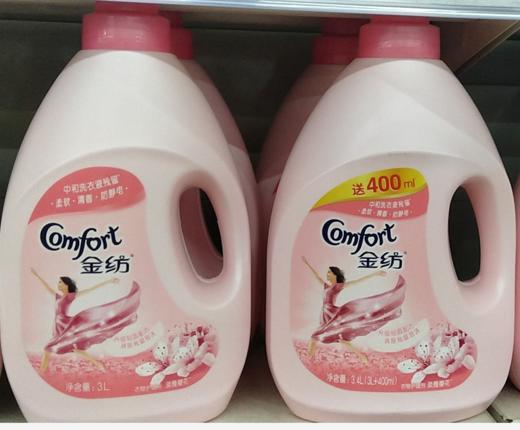 百汇到家金纺淡雅樱花柔顺剂34升