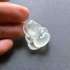 高冰种雪花棉厚庄翡翠弥勒佛 商品缩略图9