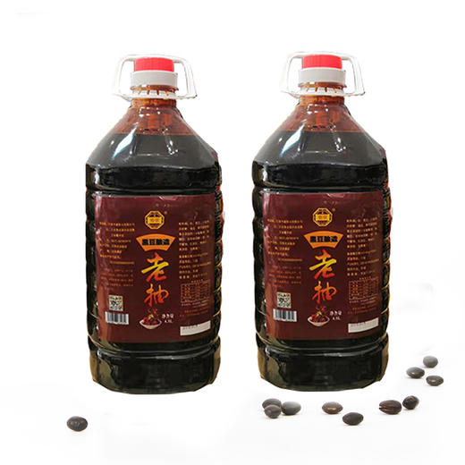 黑豆老抽 4.5L桶装酱油调味品 商品图2