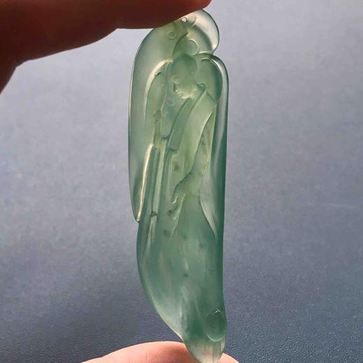 高冰种晴水翡翠随行顿悟 商品图9