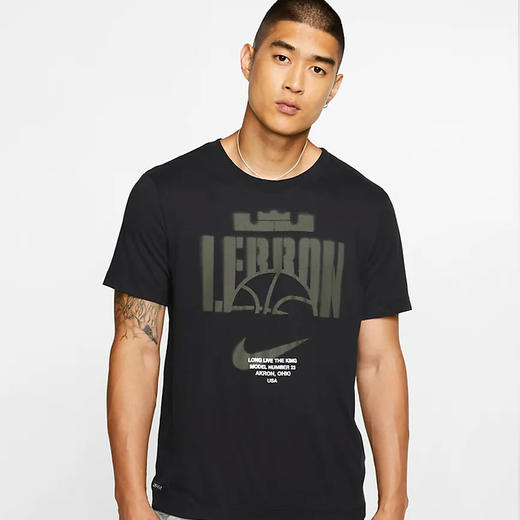 Nike耐克LEBRON DRI-FIT詹姆斯男子短袖T恤 CD0970-010 商品图0