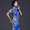 QC-169740新款改良时尚真丝旗袍裙 商品缩略图3