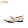Safiya/索菲娅珍珠绑带扣饰甜美乐福鞋2020热销单鞋女SF01111020 商品缩略图1