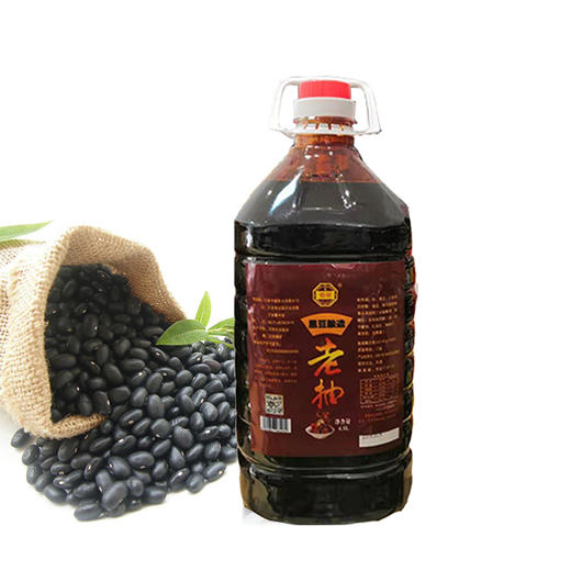 黑豆老抽 4.5L桶装酱油调味品 商品图3