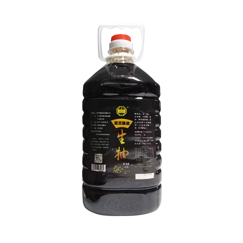 黑豆三级生抽 4.5L桶装酱油调味品