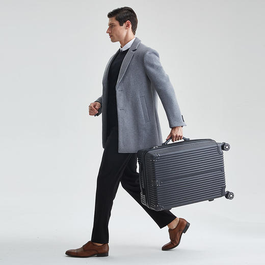 【特价】柒牌旅行箱商务行李箱拉杆箱万向轮20女男学生24寸密码皮箱子28寸	117P90400 商品图3