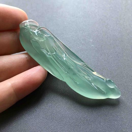 高冰种晴水翡翠随行顿悟 商品图8