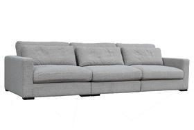 NS家居 ns furniture 软包布艺多人位组合沙发NSSF-5199-05/70/80