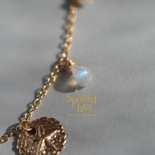 spoiledbrat jewelry海星月光石项链 商品图1