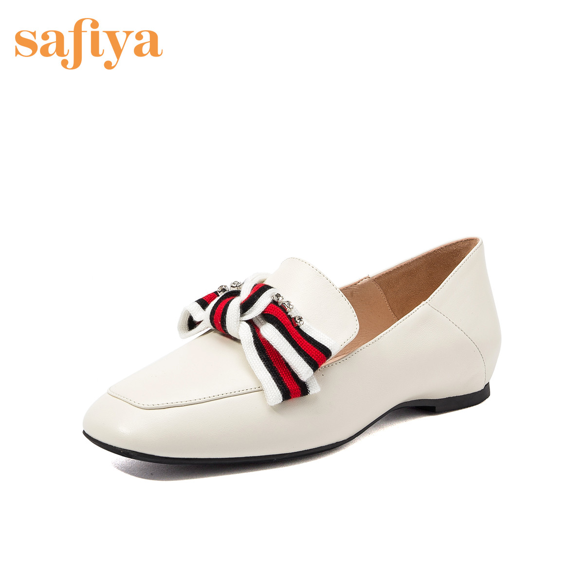 商场同款 | Safiya/索菲娅春秋时尚条纹蝴蝶结可爱女单鞋SF91112081