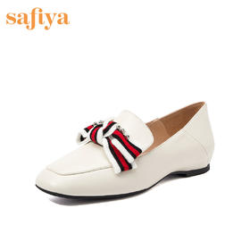 商场同款 | Safiya/索菲娅春秋时尚条纹蝴蝶结可爱女单鞋SF91112081